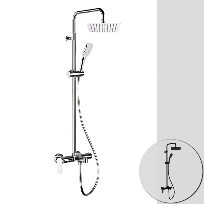Aufputz-Wannen-Duschsäule Reflex mit Umsteller 3-Wege Modell RX636DA3CP7920 von Fatto Italia