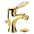 Bidetarmatur Crystal Retro mit Ablaufgarnitur Modell RYV604DO von Fatto Italia