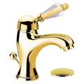 Waschtischarmatur Crystal Retro mit Ablaufgarnitur 11 cm von Fatto Italia
