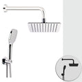 Unterputz-Duschset Wandmontage mit Umsteller 30 cm Modell SD615ZL3CP7720 von Fatto Italia