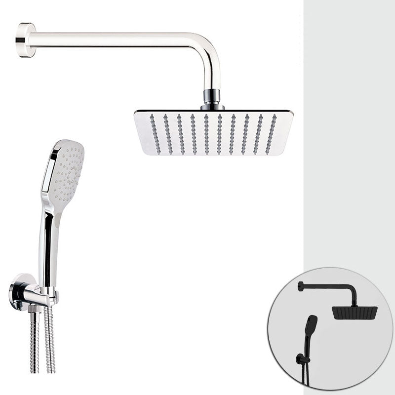 Unterputz-Duschset Wandmontage mit Umsteller 30 cm Modell SD615ZL3CP7720 von Fatto Italia