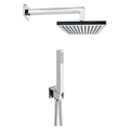 Unterputz-Duschset Wandmontage mit Umsteller 30 cm Modell SD615ZQ491SD20Q von Fatto Italia