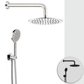 Unterputz-Duschset Wandmontage mit Umsteller Ø 20 cm Modell SD615ZL3MP7820 von Fatto Italia