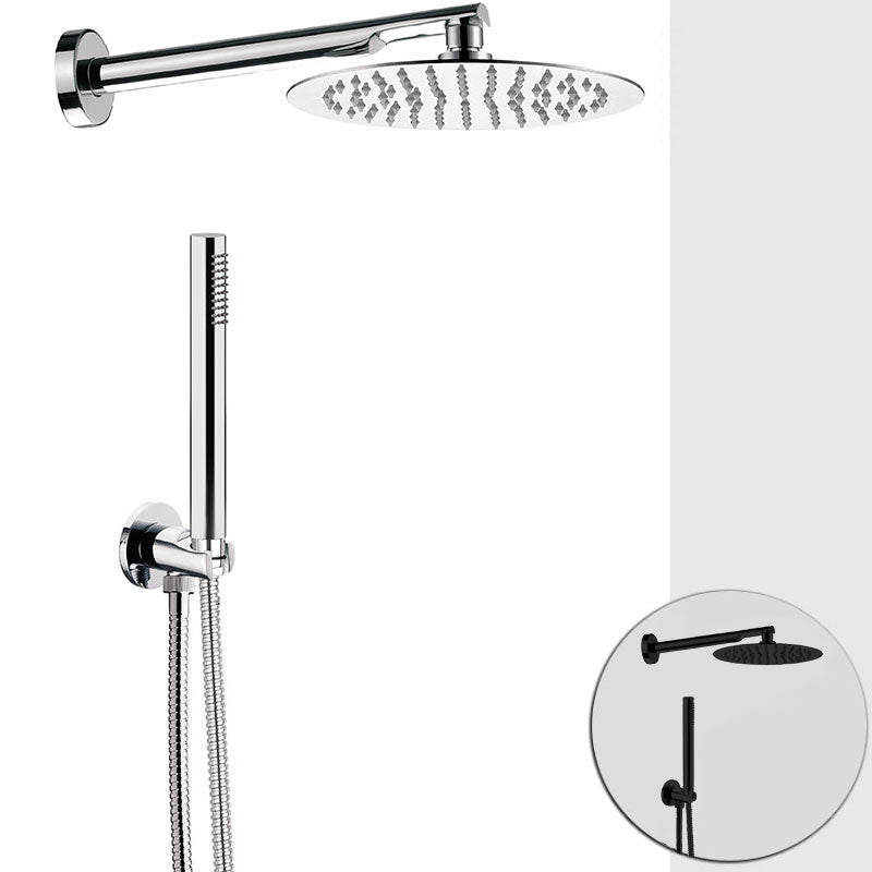 Unterputz-Duschset Sensor Wandmontage mit Umsteller Ø 20 cm von Fatto Italia