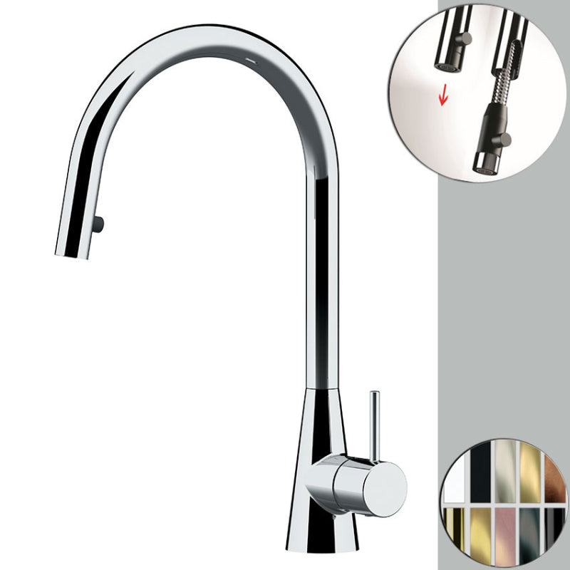 Handbrause Swing mit Auszugsbrause Modell SG284 von Fatto Italia