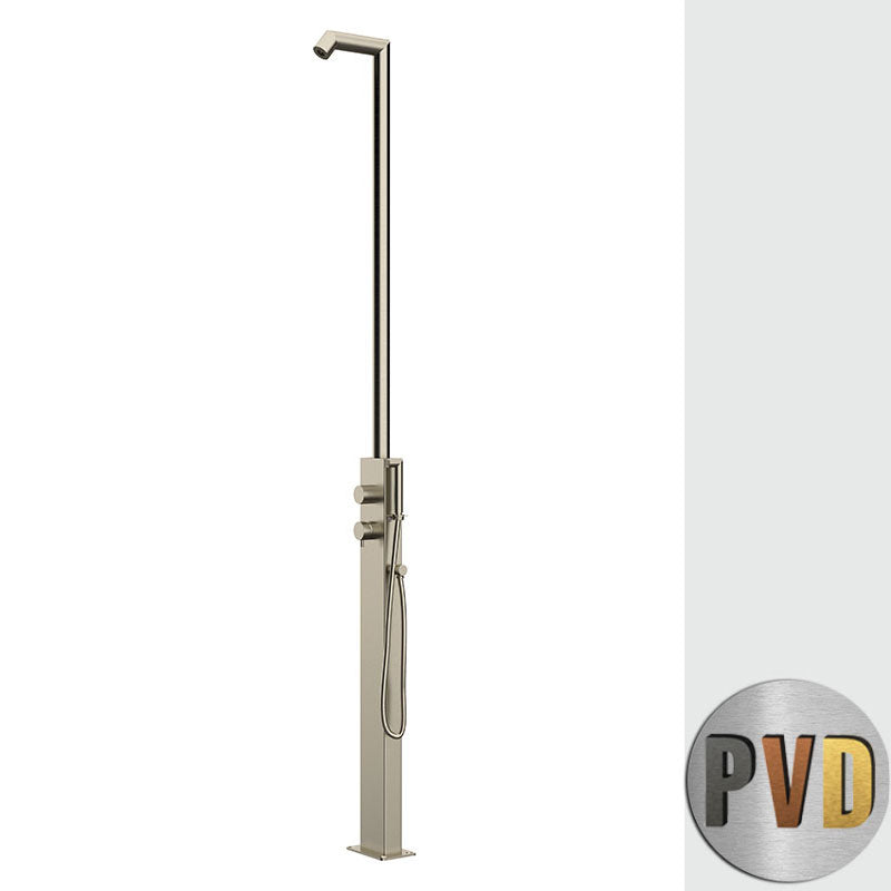 Aufputz-Duschsäule Tokyo Steel 2-Wege Modell SSA294636 von Fatto Italia