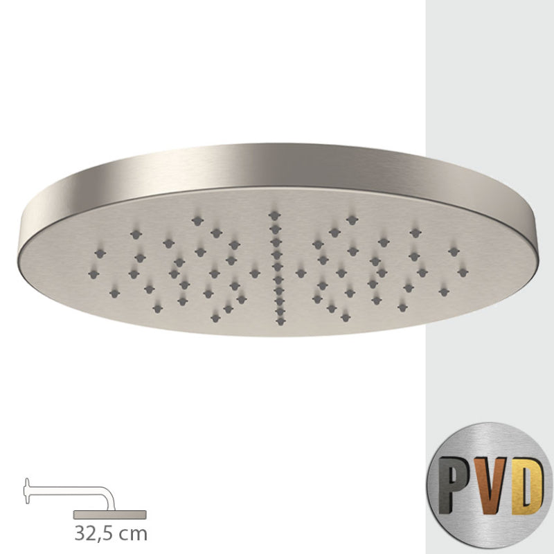 Kopfbrause Tokyo Steel Wandmontage Modell SSA578H3CM32 von Fatto Italia