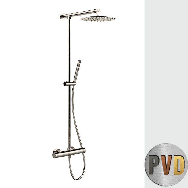 Aufputz-Duschsäule Tokyo Steel 150 cm von Fatto Italia