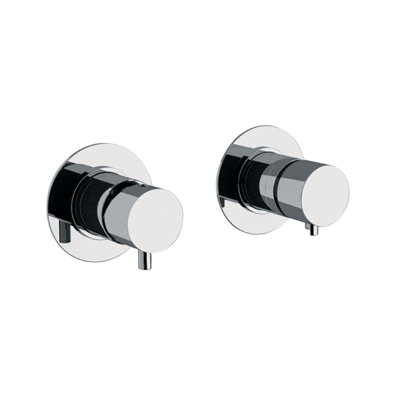 Unterputz-Duschset Tokyo Wandmontage Ø 20 cm Modell TK625Z7830 von Fatto Italia