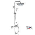 Aufputz-Duschsäule Thermostat 150 cm Modell ZT636X3CPSD20 von Fatto Italia